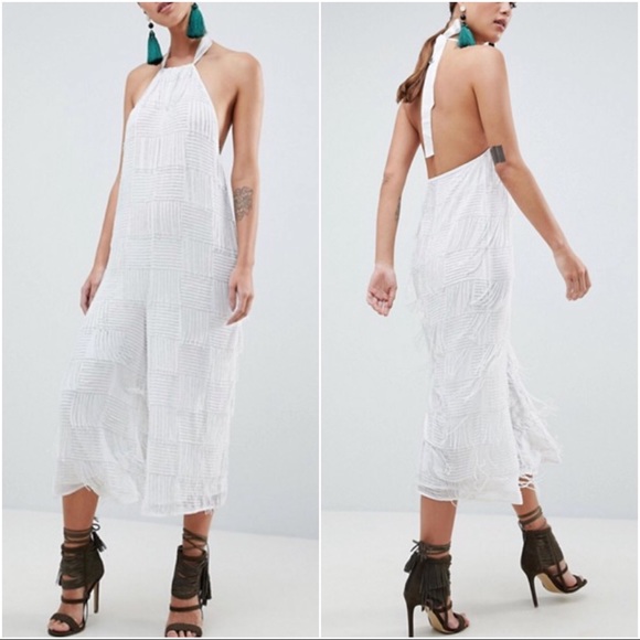 asos fringe jumpsuit